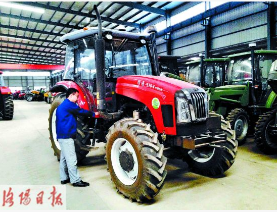 The Driverless Tractor was Successfully Tested in Luoyang