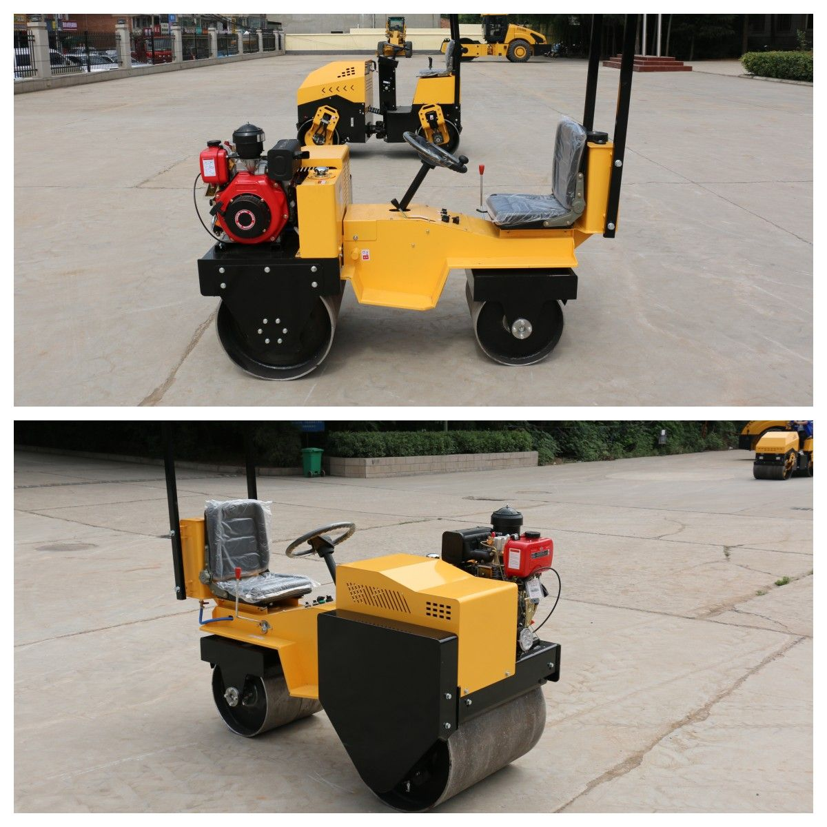 LTS08 Factory Price 70Hz Vibration Frequency Road Roller for