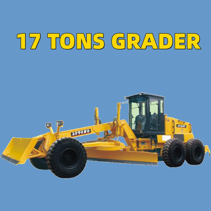 Premium 17 Tons Lutong China Grader Py220c for Global Buyers
