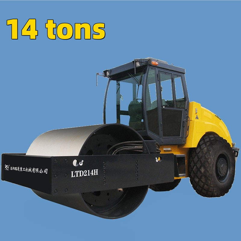 Heavy-Duty 14 Tons Roller Compactor for Efficient Road Construction